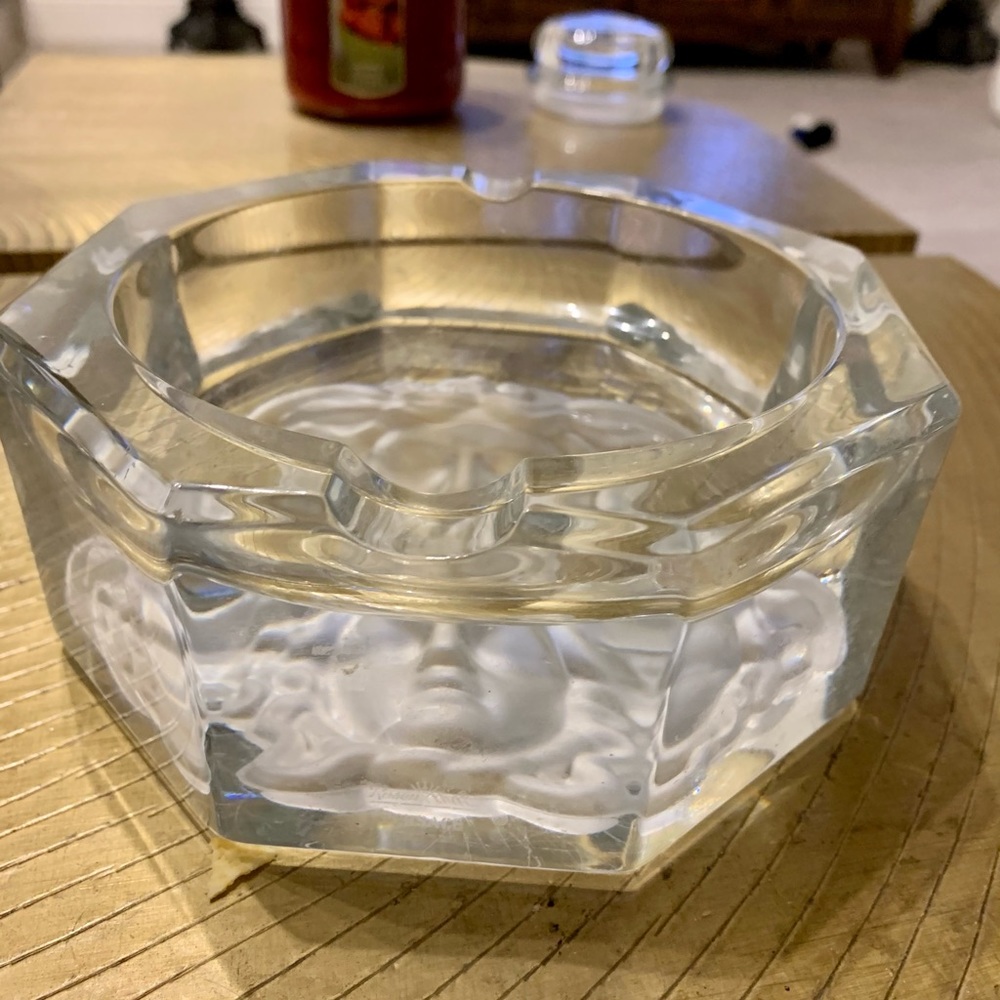 Versace Crystal Ashtray